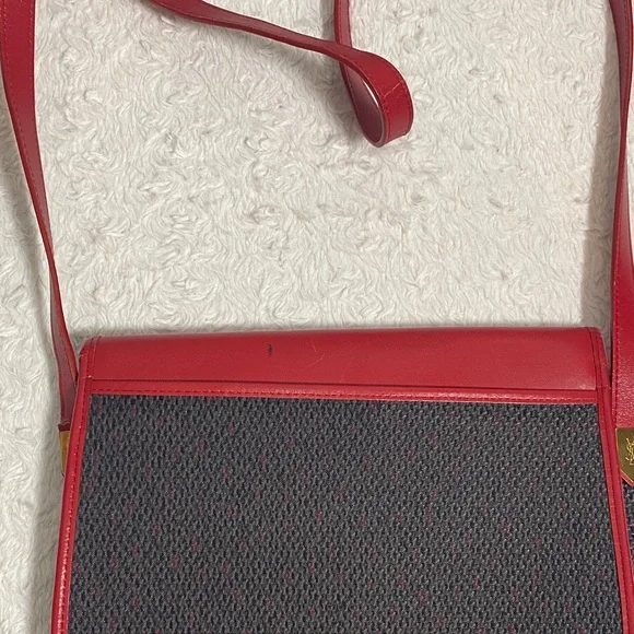 Pre loved - Vintage YSL Women's crossbody / messenger bag - Picture 6 of 12